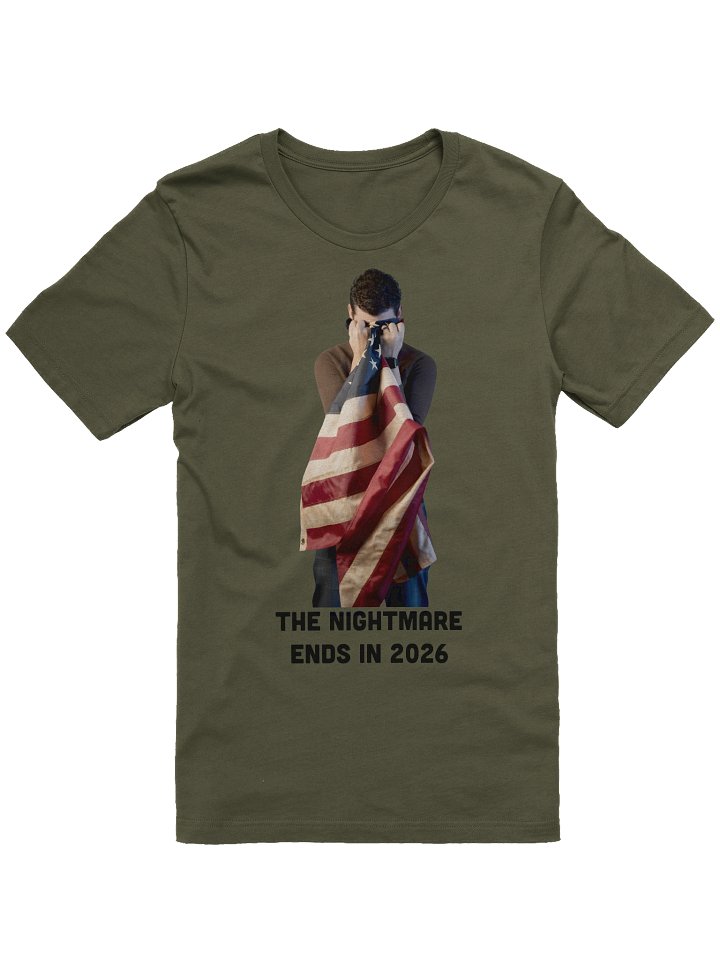 The Nightmare Ends in 2026 T-Shirt product image (3)