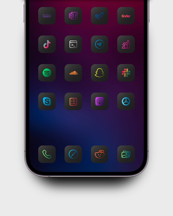 Gradient Icon Pack product image (1)