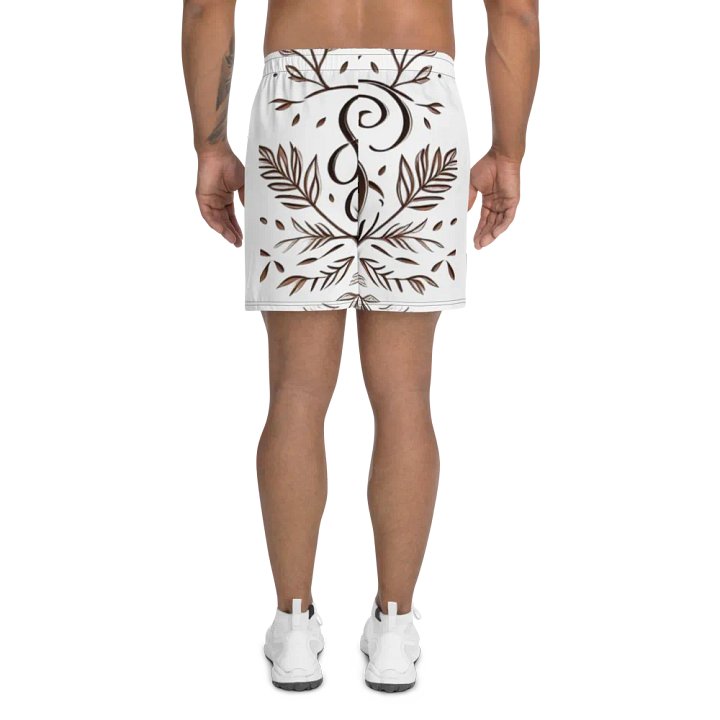 Elegant Monogram Athletic Long Shorts product image (2)
