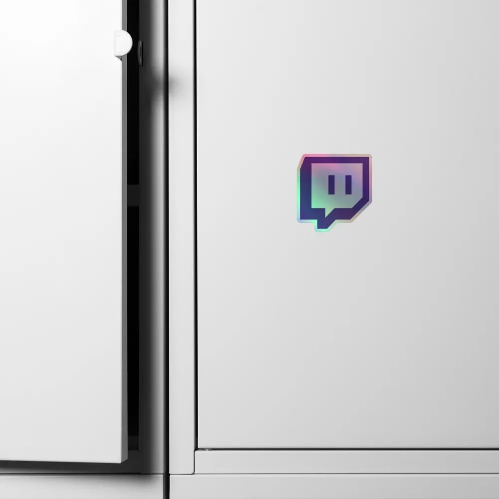 STICKER DEL LOGO DE TWITCH product image (6)