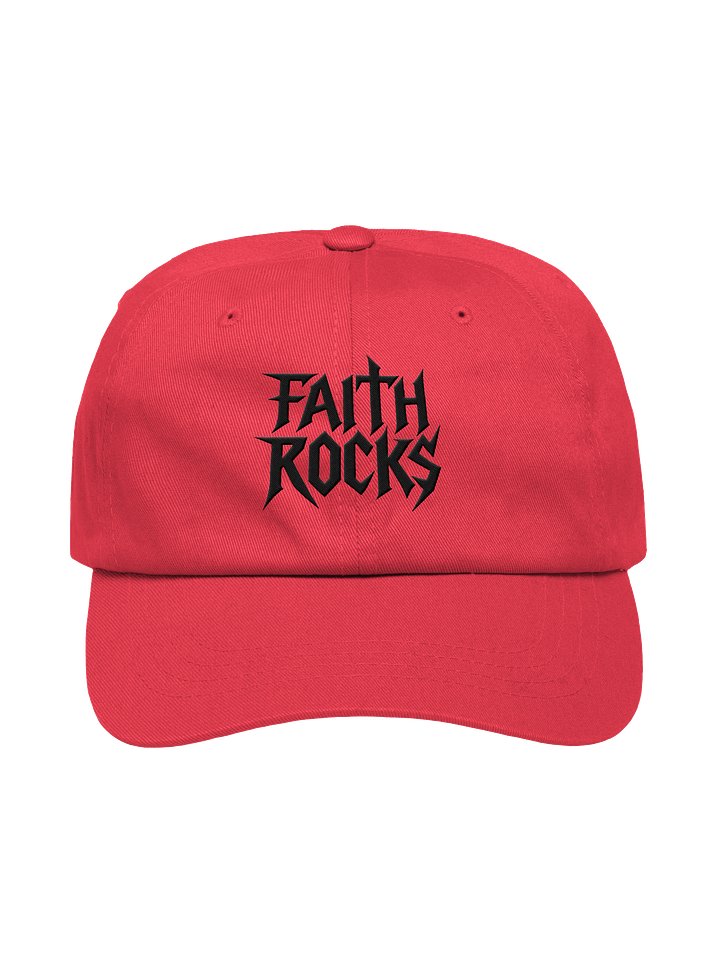 Faith Rocks Relaxed Hat product image (1)