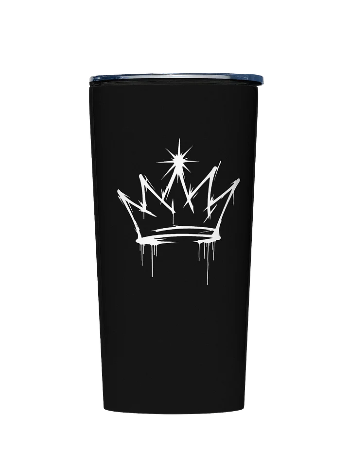 ONE KING Urban Crown Stainless Steel Tumbler Black product image (2)
