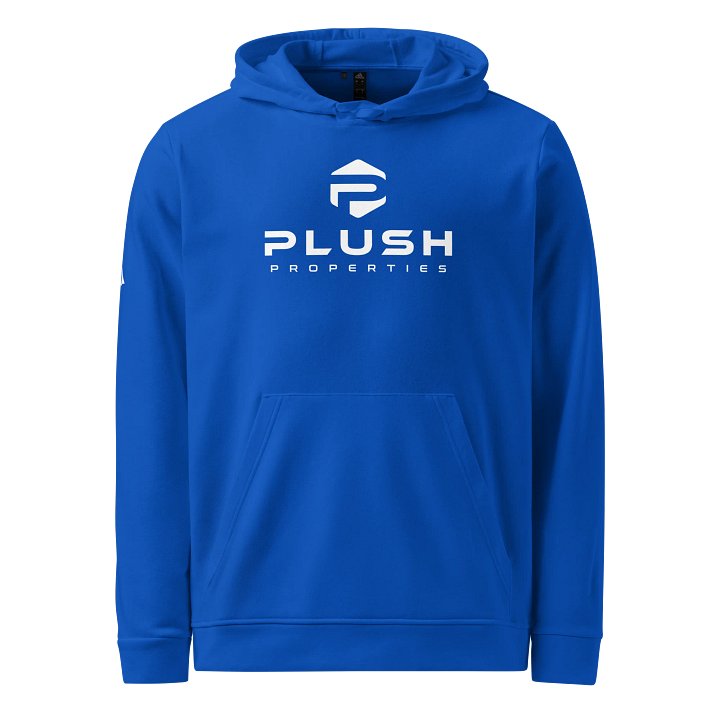 Plush Fleece Hoodie by Adidas - Red/Blue product image (1)