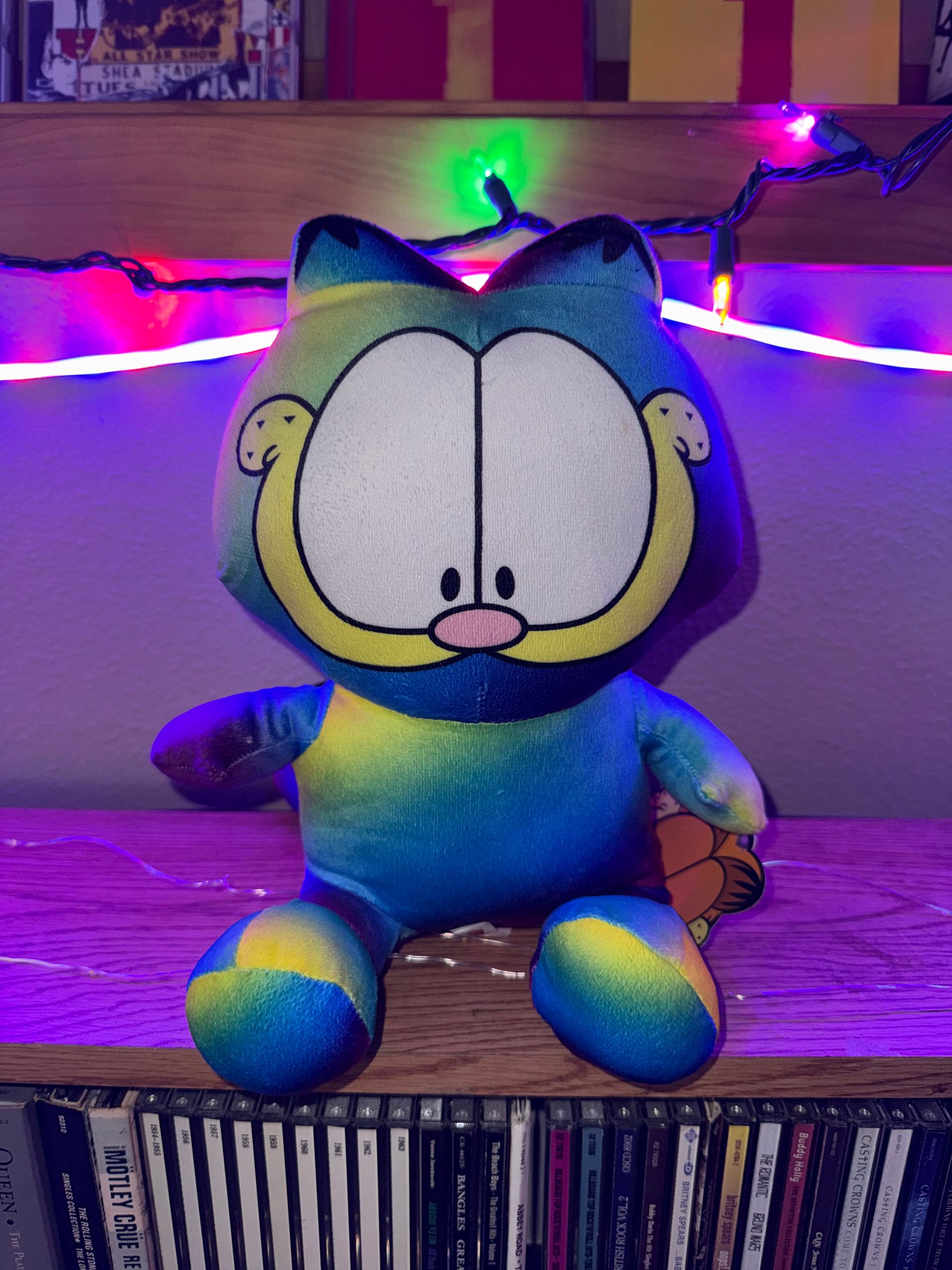 Rainbow Garfield Plush product image (1)
