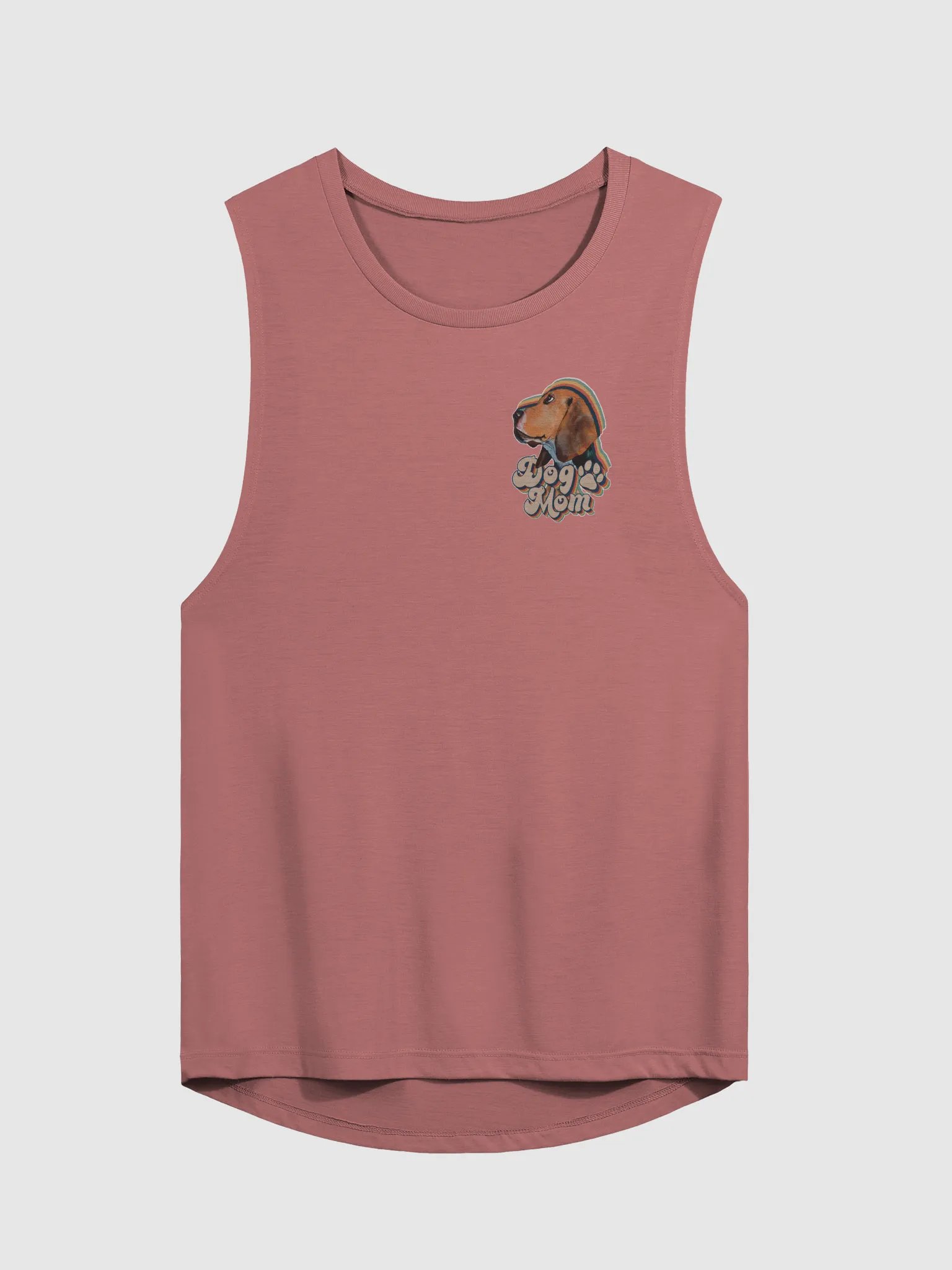 Beagle Dog Mom Tank - small print product image (2)