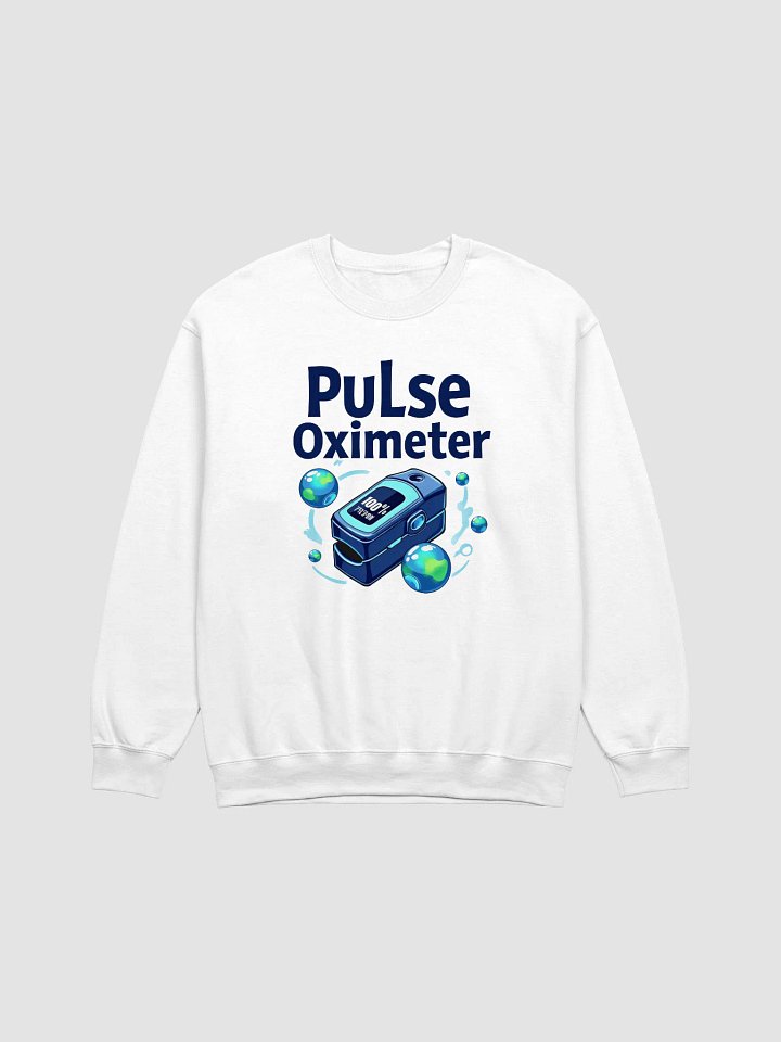 Vibrant Pulse Oximeter Cartoon Sweatshirt product image (5)