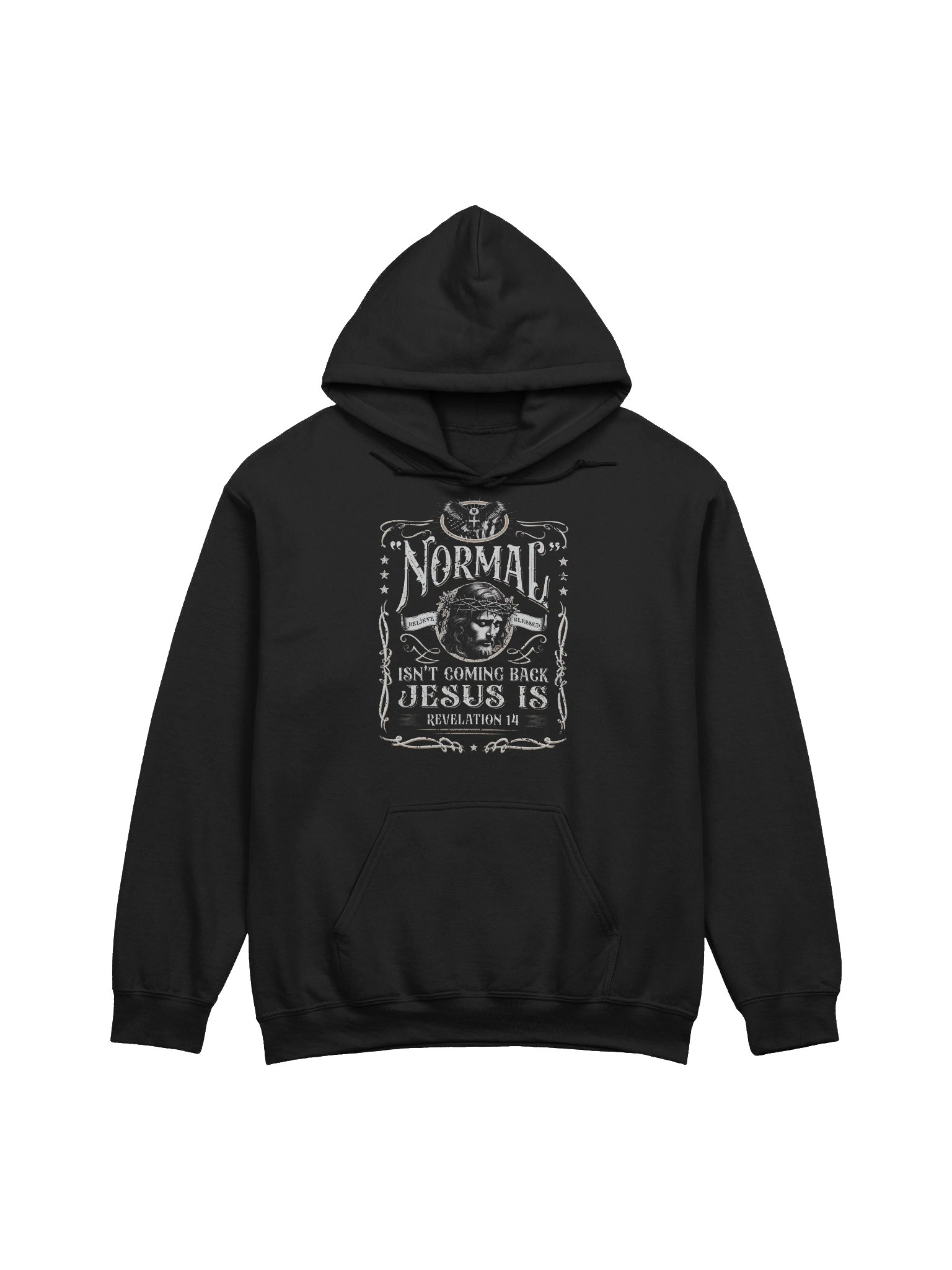 Normal Isn't Coming Back, Jesus is Unisex Hoodie product image (1)