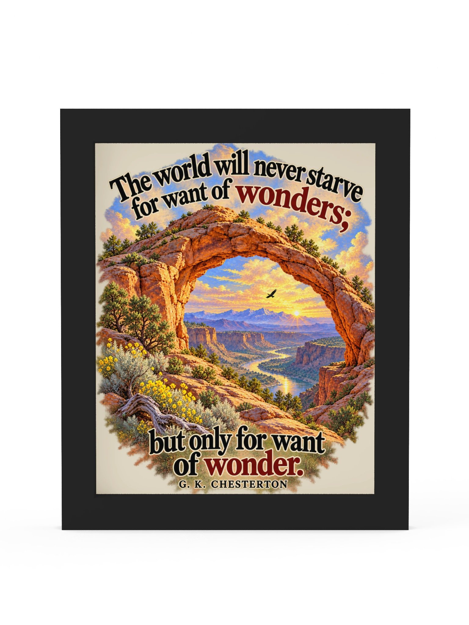 Want of Wonder Framed Wall Art product image (1)