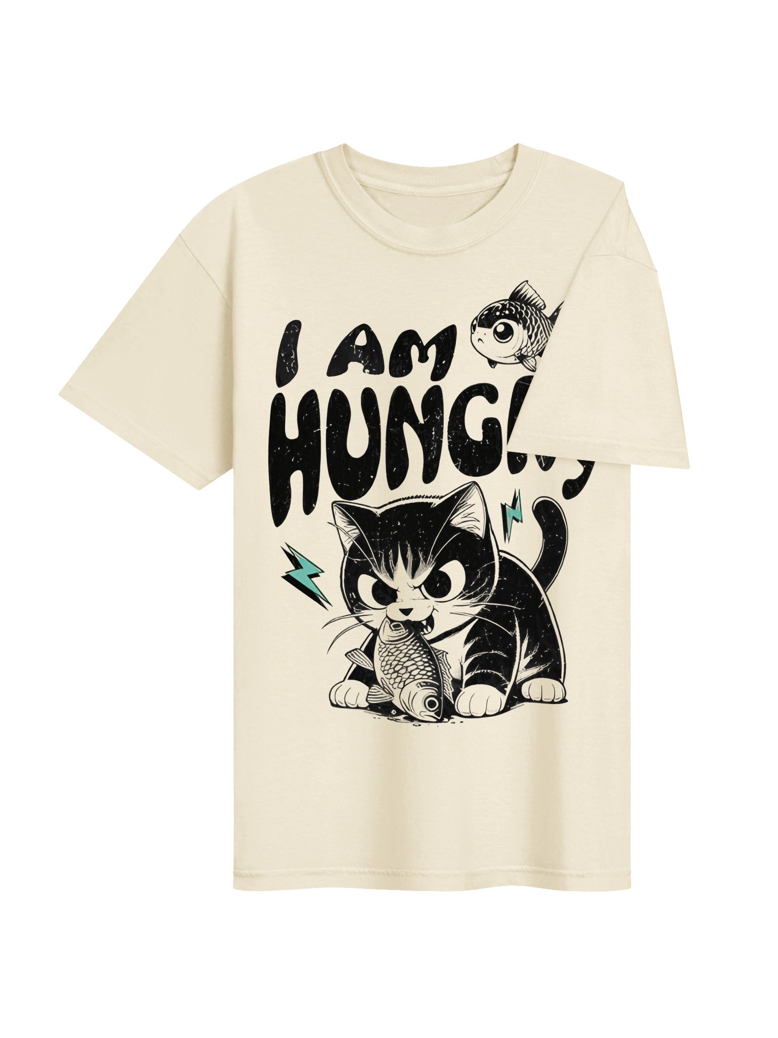 I Am Hungry Cat Tee product image (20)