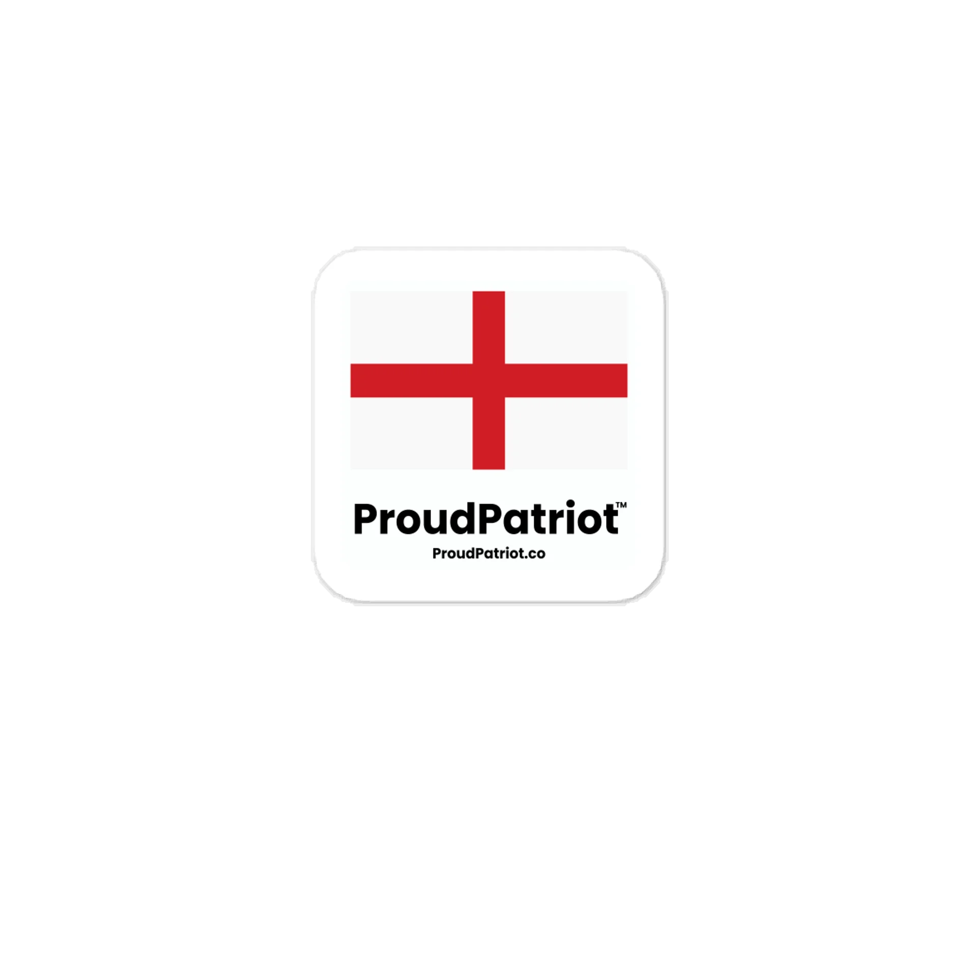 England Flag Vinyl Sticker product image (1)