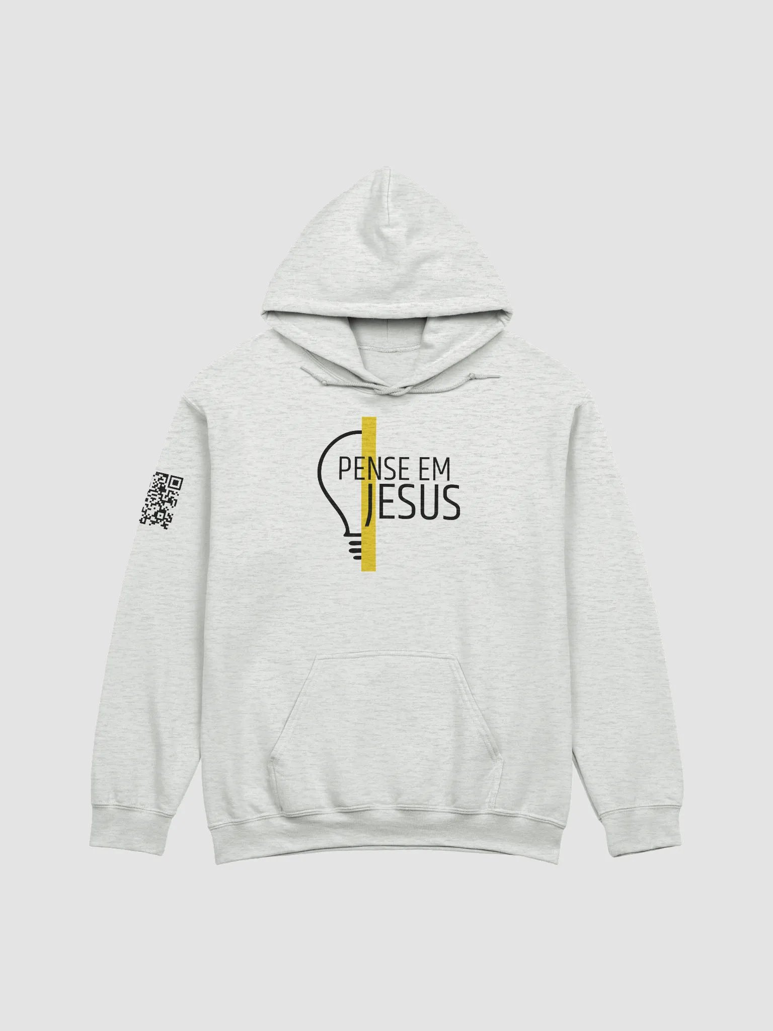 Pense Em Jesus - Brazilian/Portugeze Think About Jesus Hoodie product image (1)