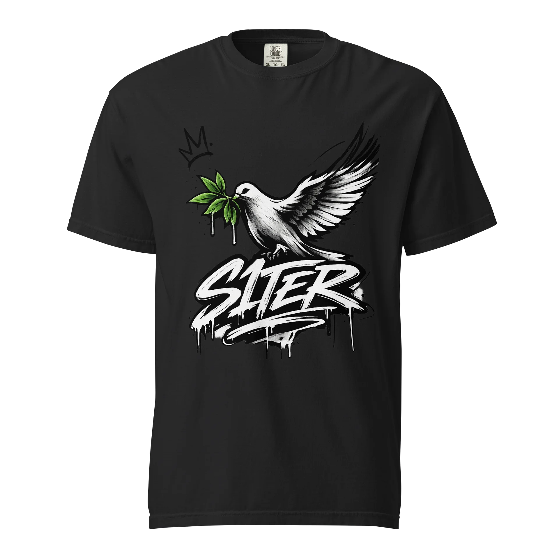S1TER Dove and Leaves Heavyweight Tee product image (1)