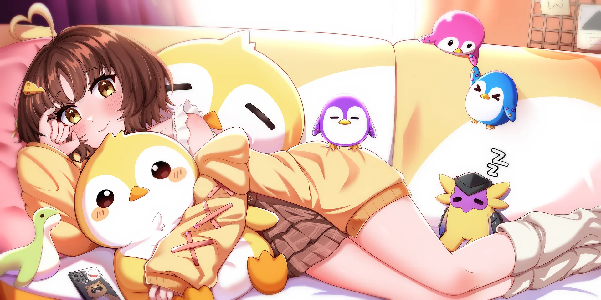 ✧ Penguchi Cozy Desk Mat ✧ product image (1)