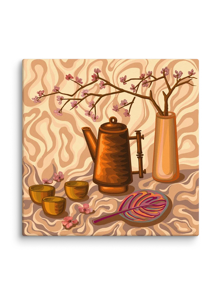 Blossom Brew Canvas Art - Coffee Shop No. 4 product image (99)