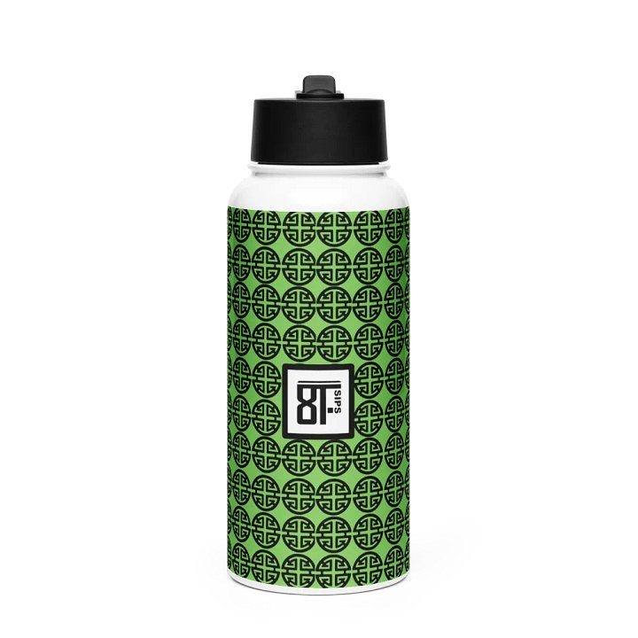 8T Sips Prosperity Stainless Steel Water Bottle product image (1)