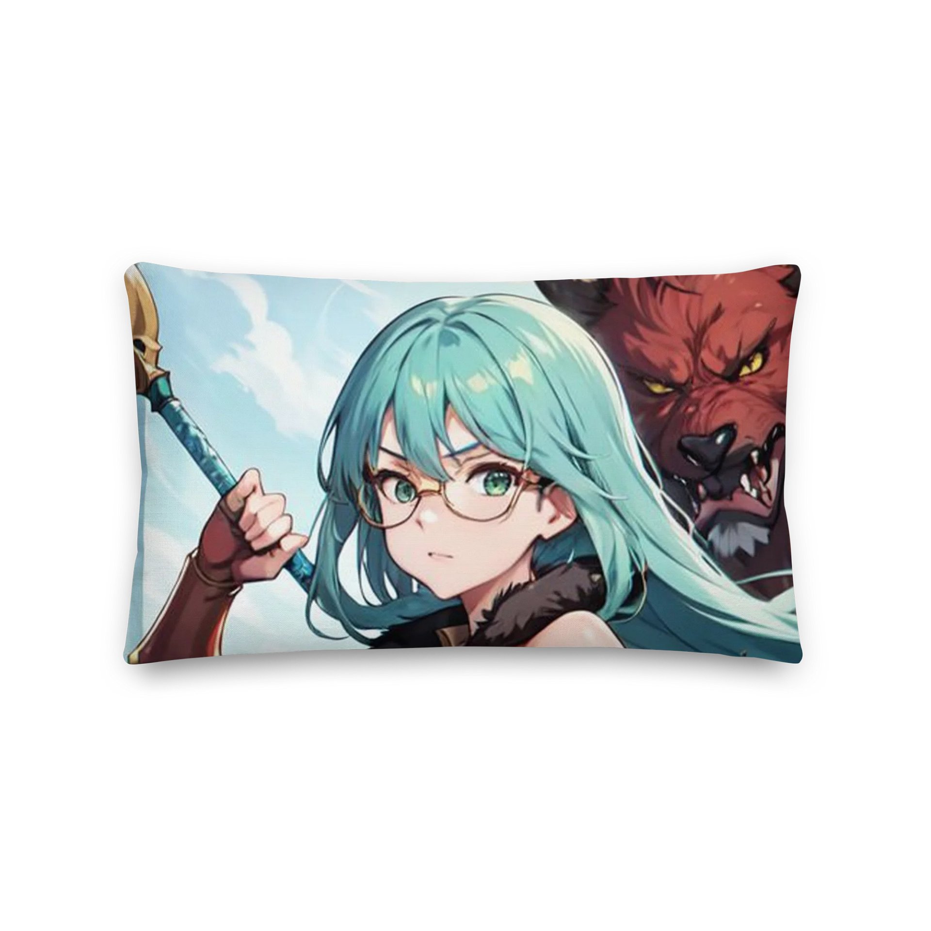 Aqua K Warrior Pillow product image (2)