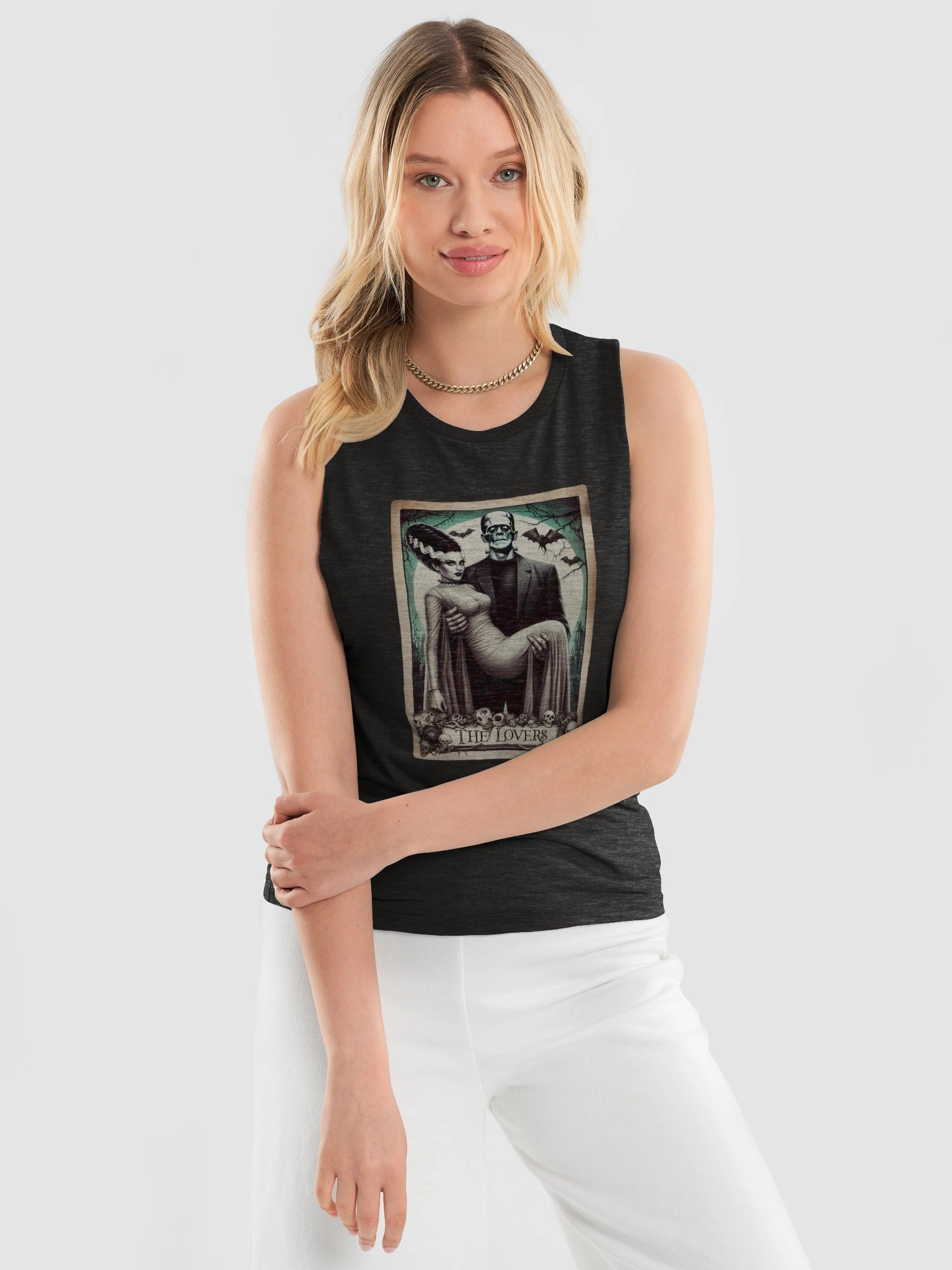 Gothic Lovers Illustrated Muscle Tank product image (3)