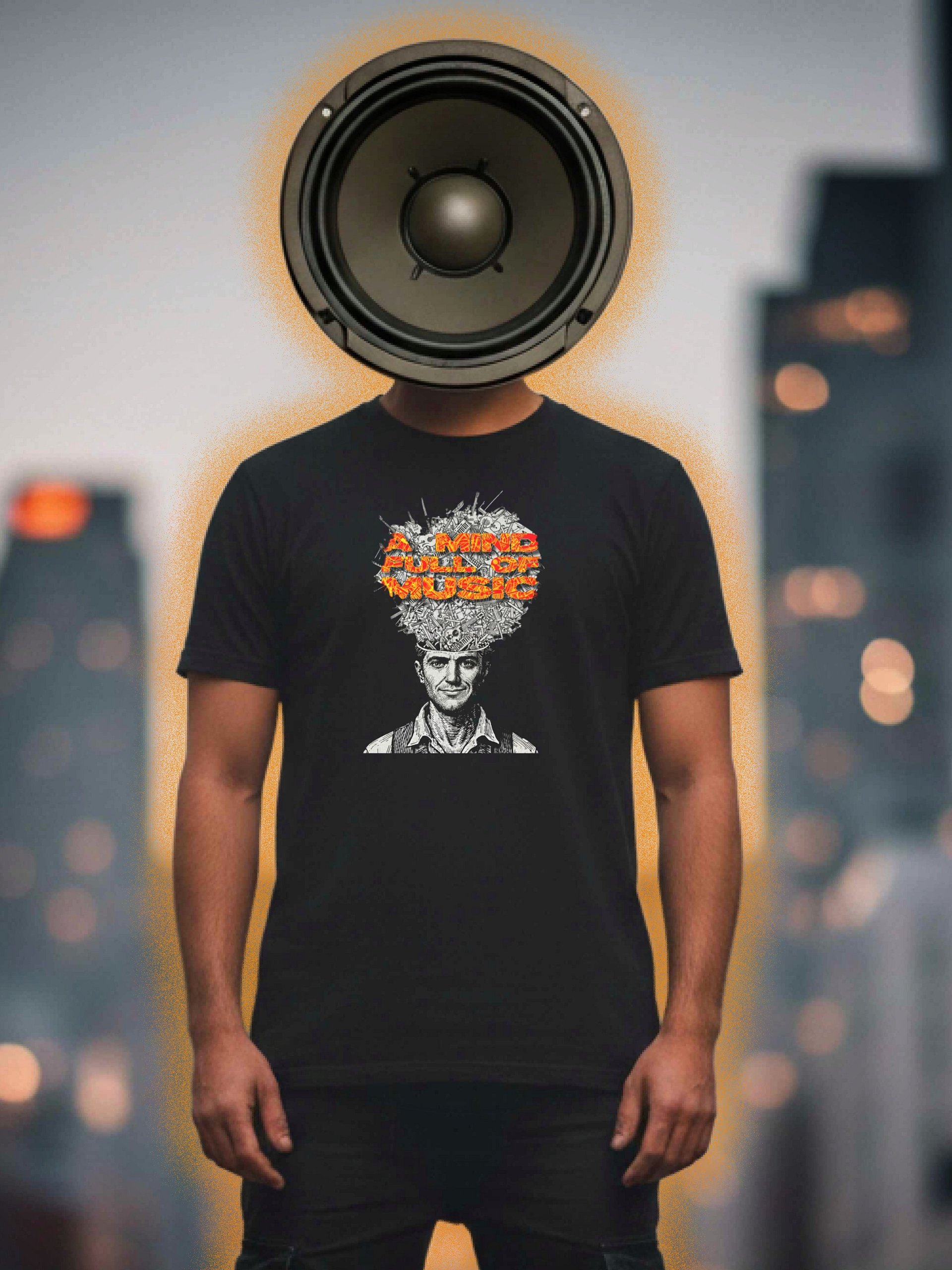A Mind Full Of Music - T-shirt product image (1)