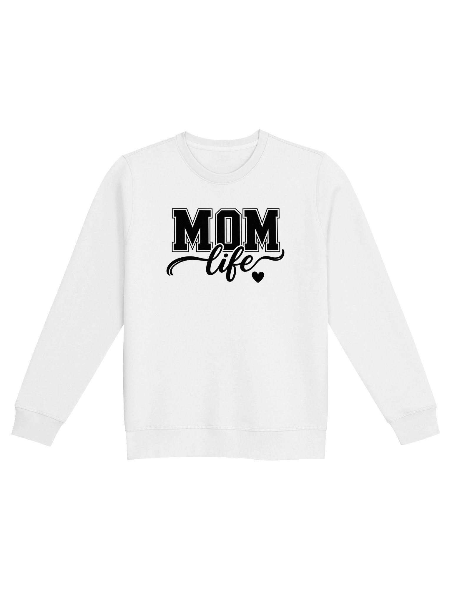 Mom Life Sweatshirt | Varsity Letter Sports Mom Crewneck product image (9)