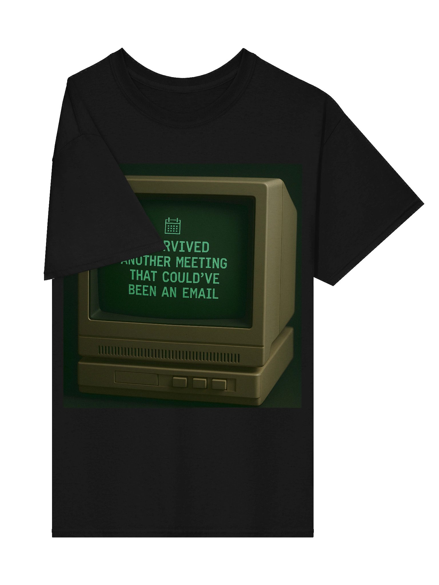 “I Survived Another Meeting” Retro Tee product image (3)