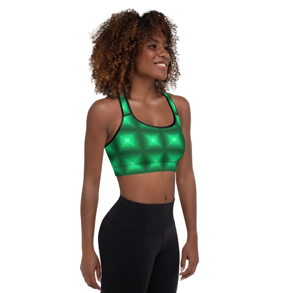 Green Gradient 3D Squares product image (3)
