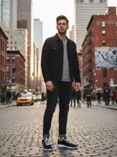 LM Aura™ Shadow Men’s Sneakers | Minimalist Walking Shoes product image (1)