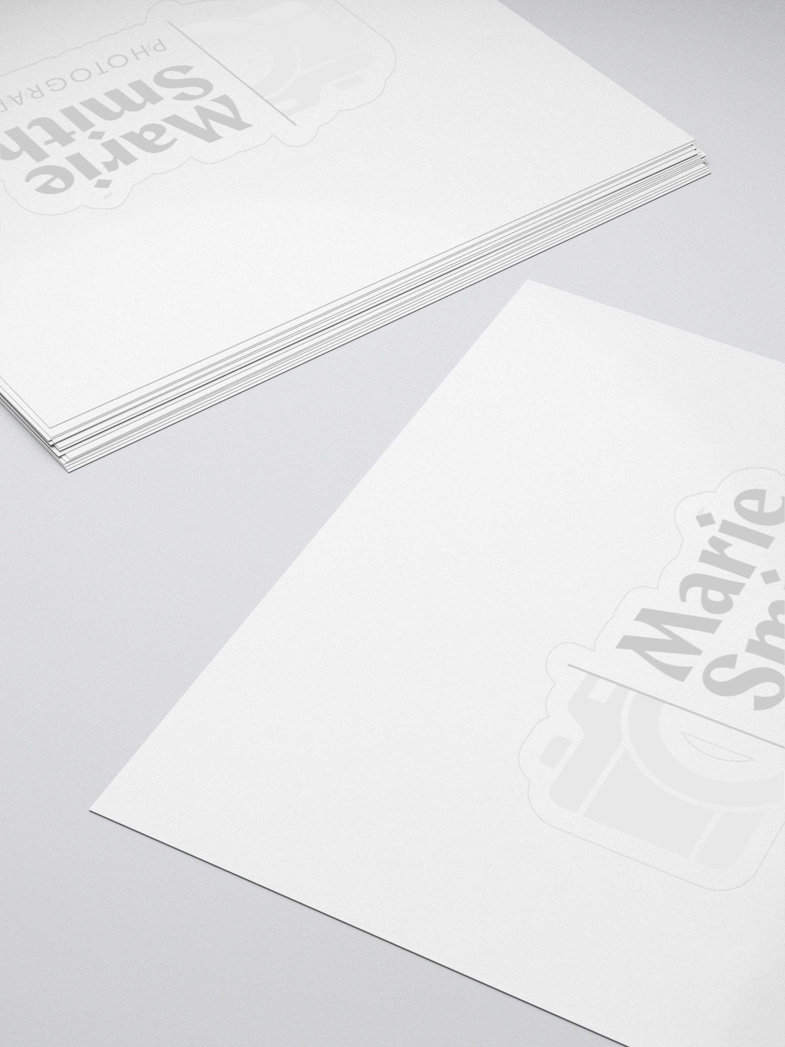 Marie Smith Photography Logo Kiss Cut Stickers product image (4)