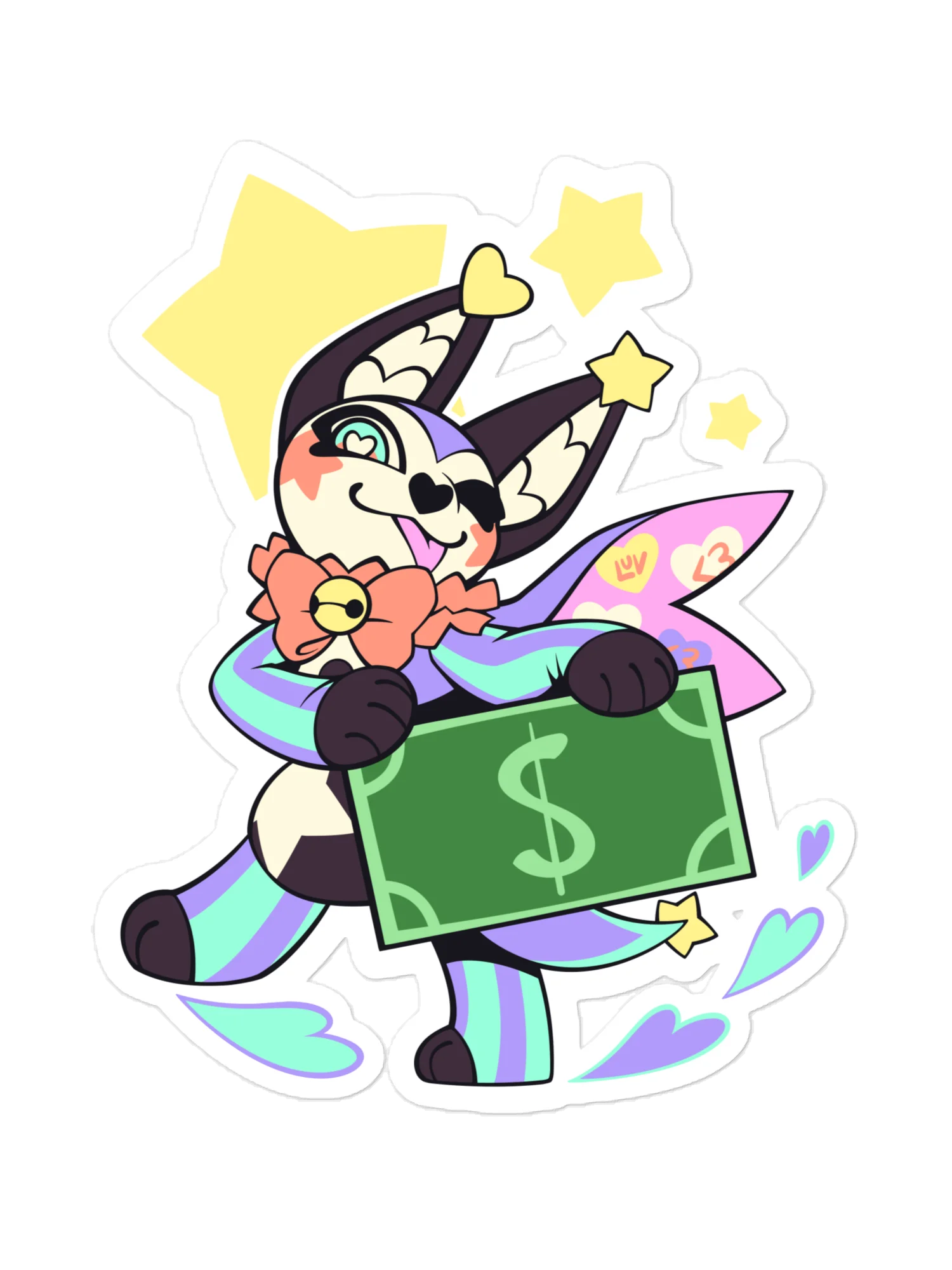 Clown Heist Sticker product image (1)