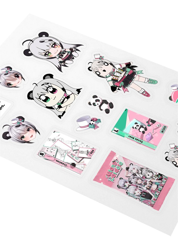 Utano Pandora Silly Collection Stickers A product image (2)