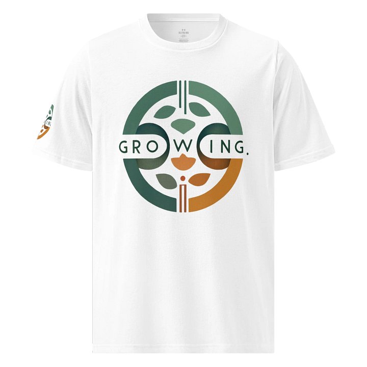 GROWING Together Nature-Inspired Athletic T-Shirt product image (1)