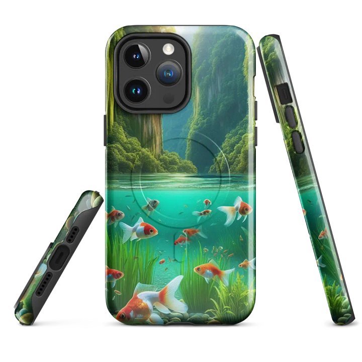 Valley & Sea iPhone® Tough Case | Ai Design product image (4)