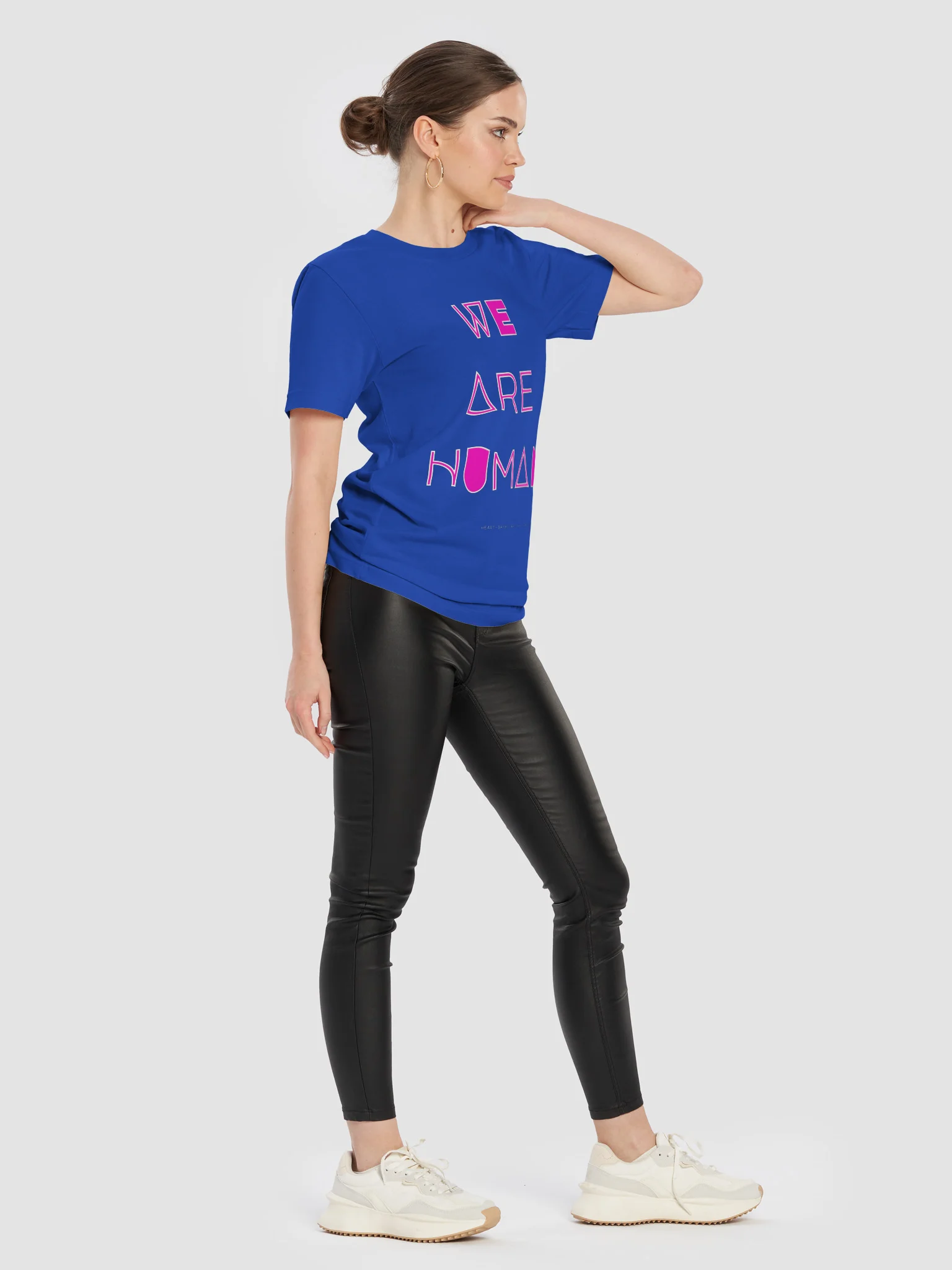 'We Are Human' two-sided tee product image (5)