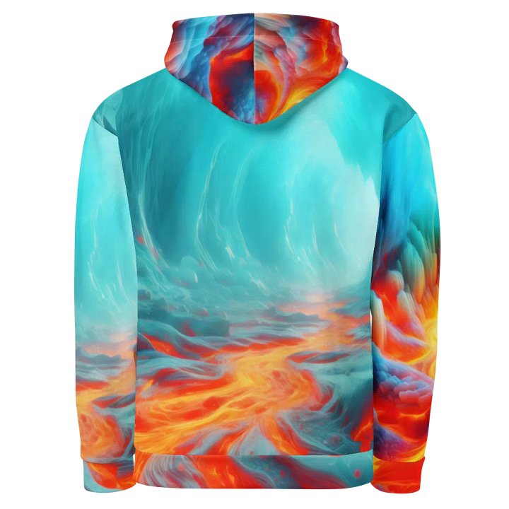 Fire and Ice - 3D Lava Glacier Fusion #1 product image (2)