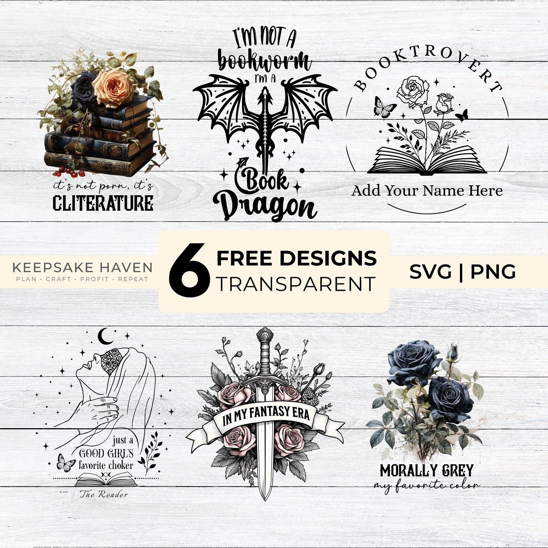 Seamless Fabric, Junk Journal, Dark Romance Floral, Grunge Bookish Style, Sublimation Pattern, Cozy DIY Craft Materials, Digital Download product image (7)