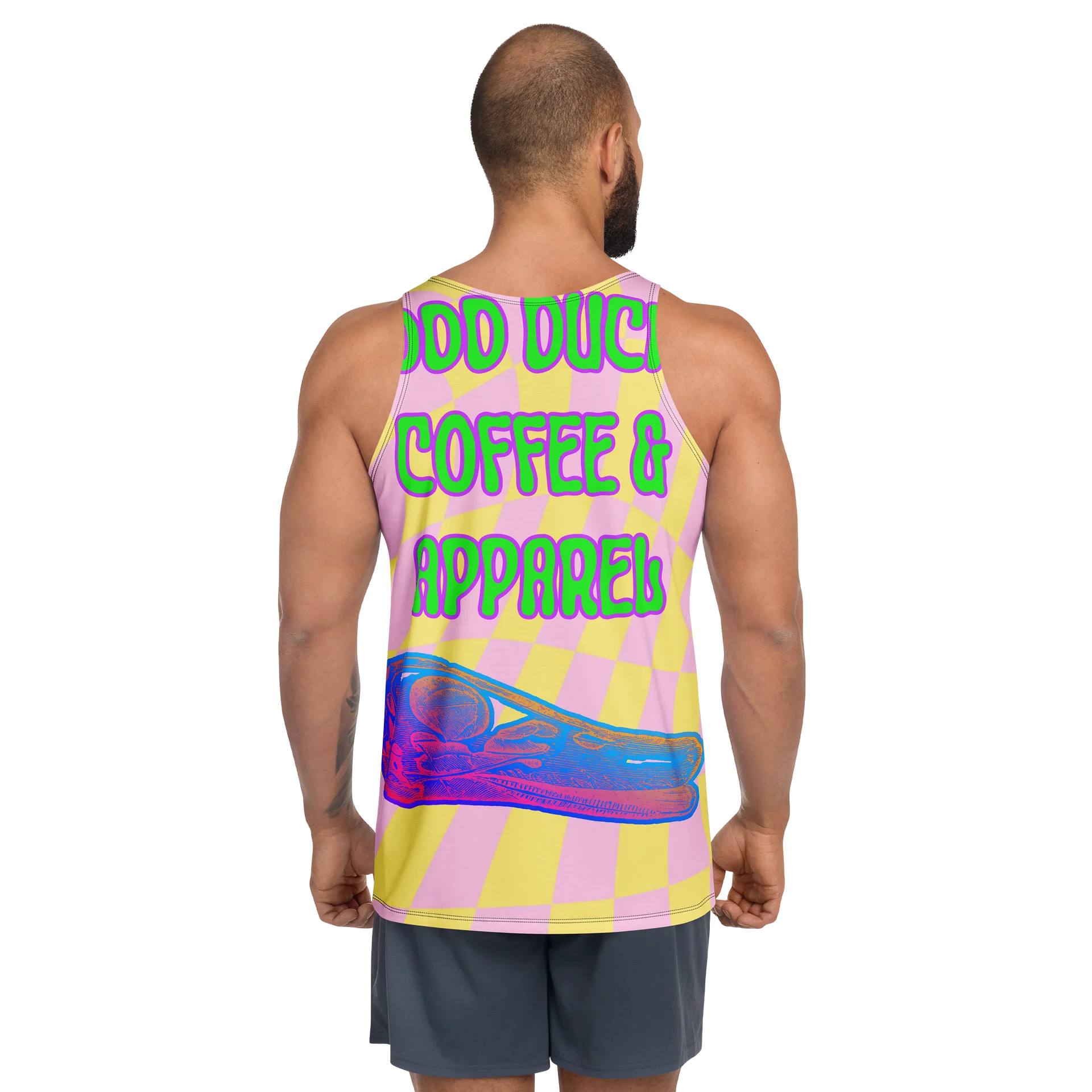 Odd Duck Trippin Beans Full Print Tank Top product image (4)