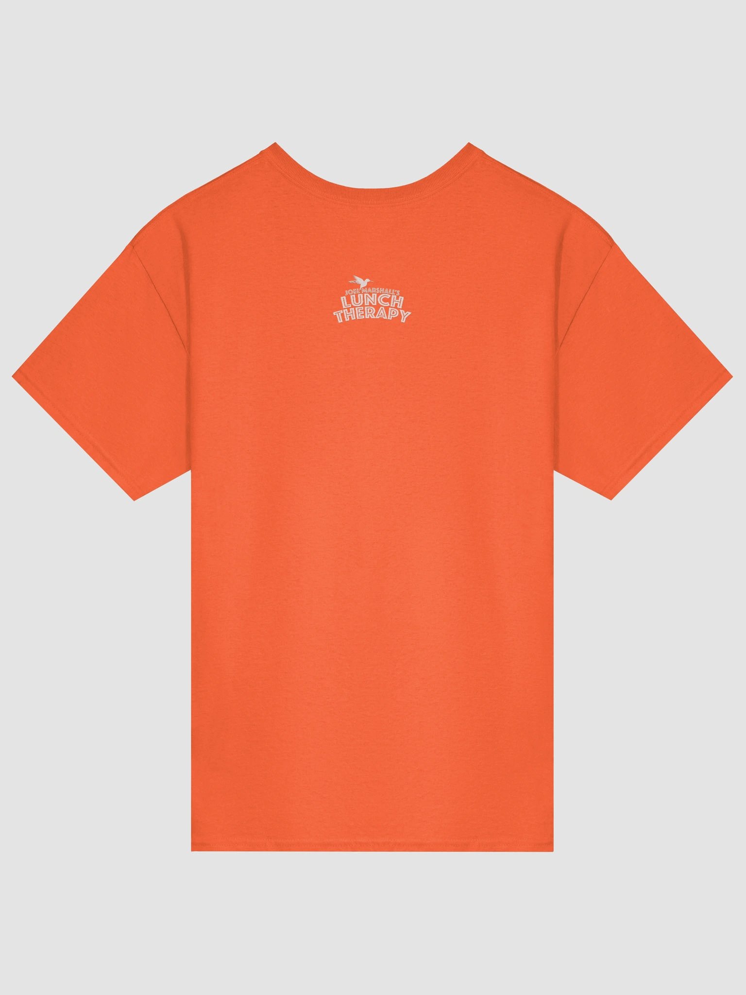 Floating Joel - Lunch Therapy on the back - Unisex Ultra Cotton Tee product image (86)