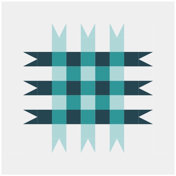 Woven Ribbons Templates product image (2)