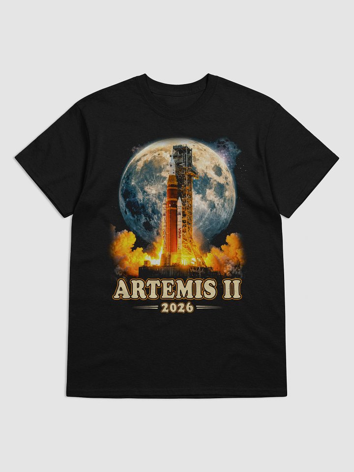 Artemis 2 Rocket Lunch Shirt Artemis II Mission 2026 product image (2)