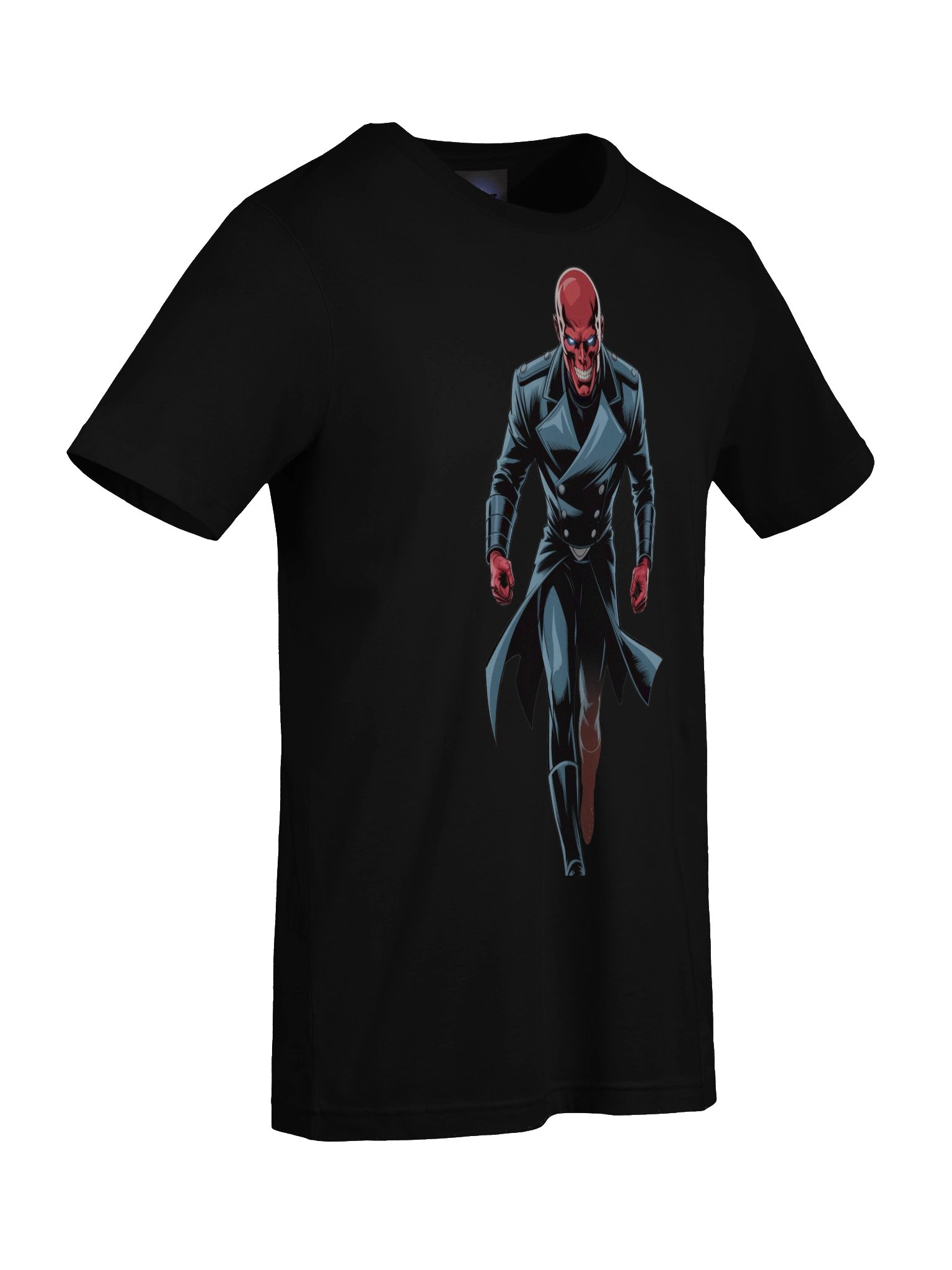 Scarlet Stride: Red Skull Supersoft Graphic T-Shirt product image (9)