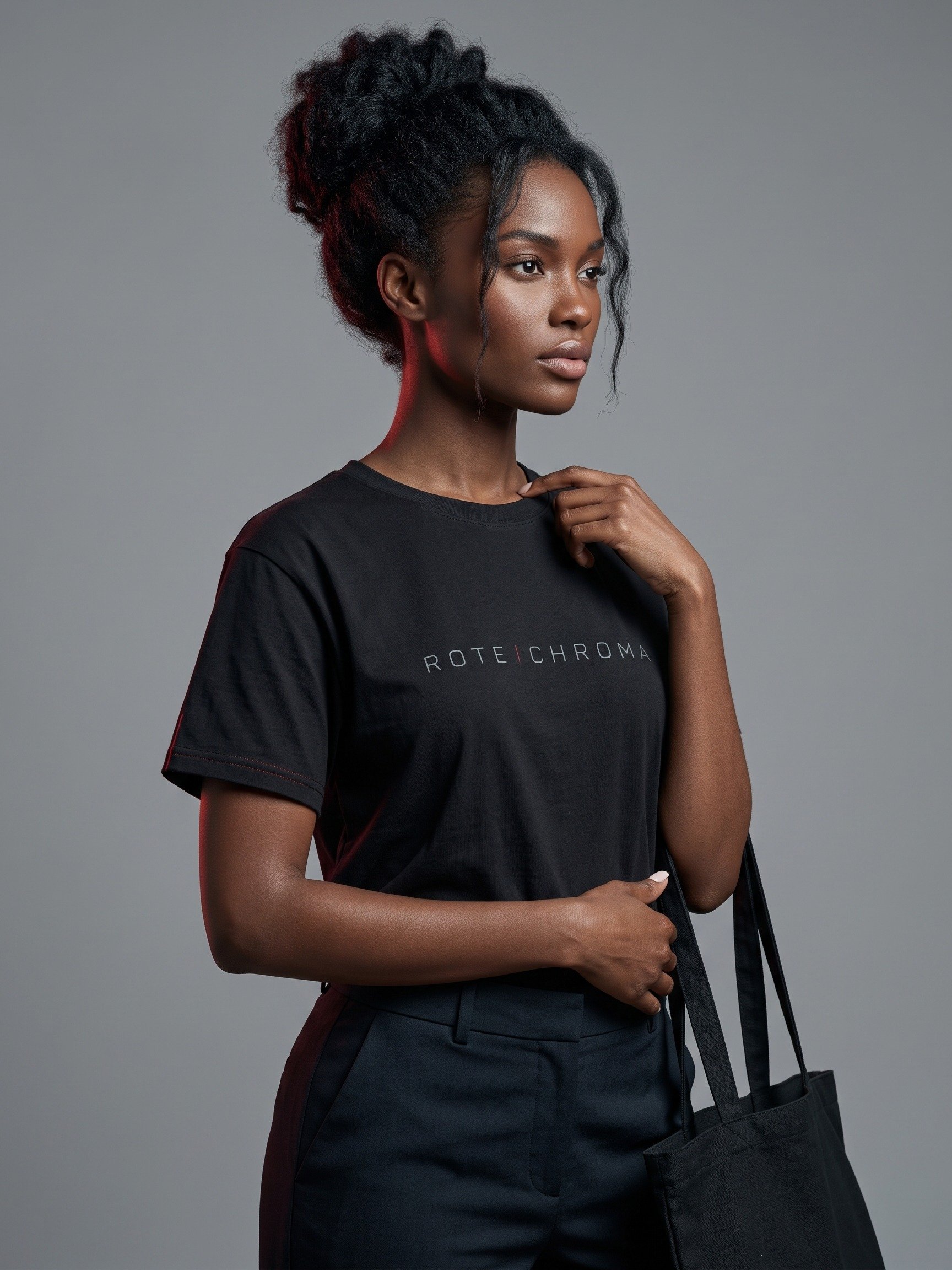 ROTEI CHROMA Minimal Logo Tee RC-101 product image (3)