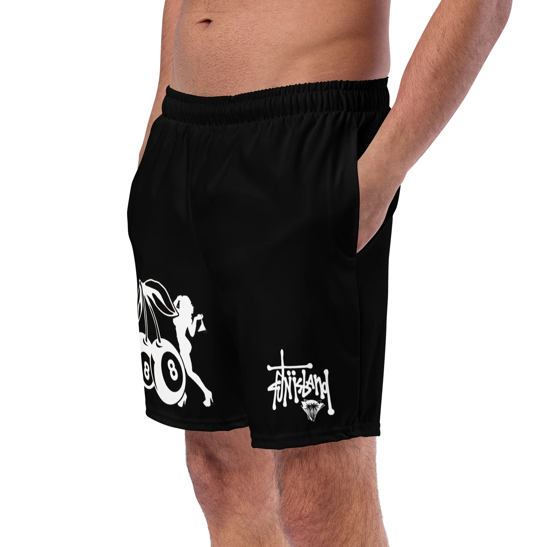 STUSSY 8-BALL SURFBOARD SHORTS SWIM TRUNKS product image (2)