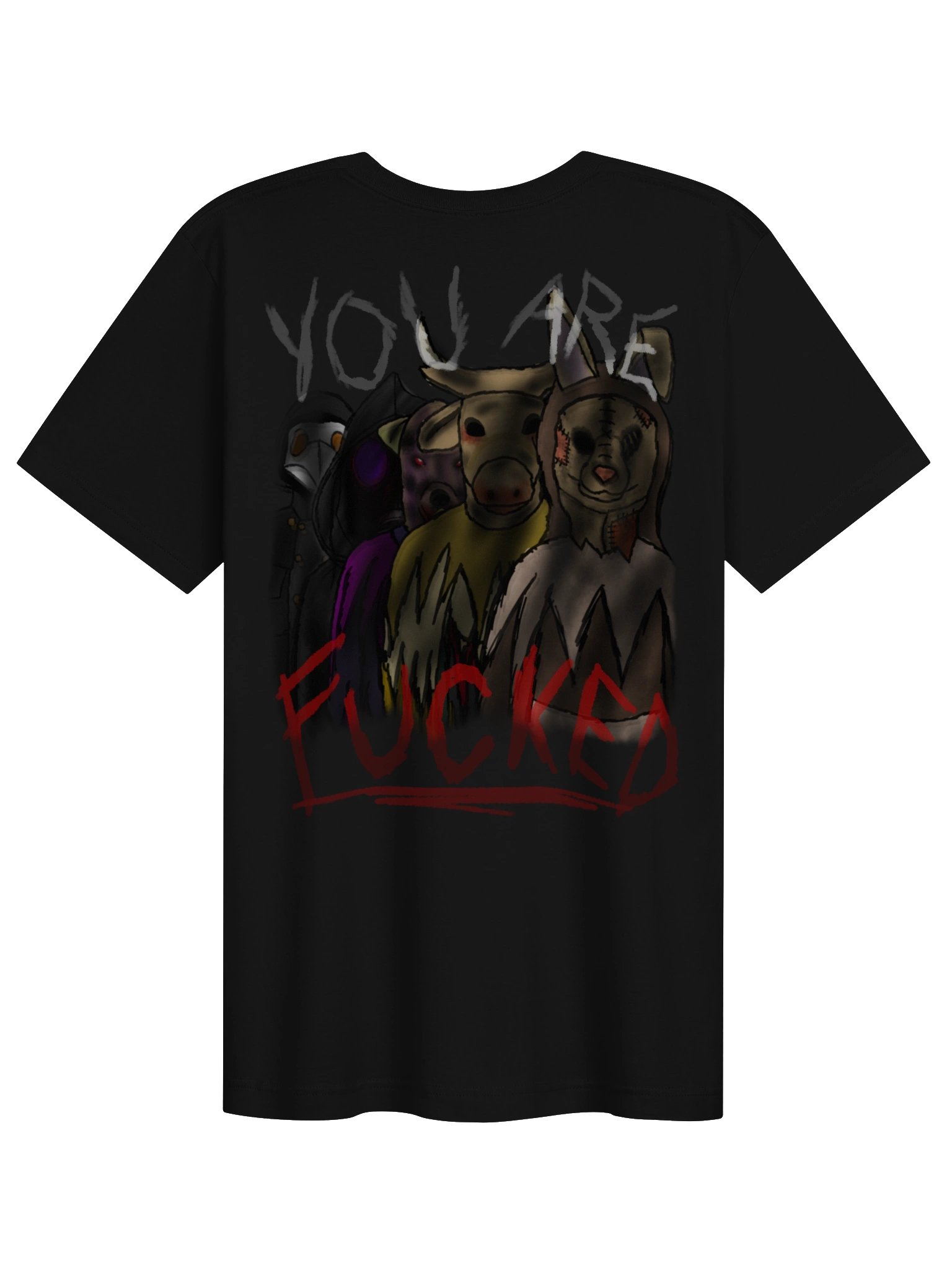 the Psychos 'Fcked' tee - the Pinecrest Lost Tapes X F.O.H product image (10)