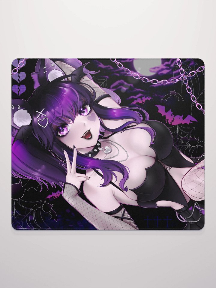 ShyHexed Gothic Wings Gaming MousePad product image (2)