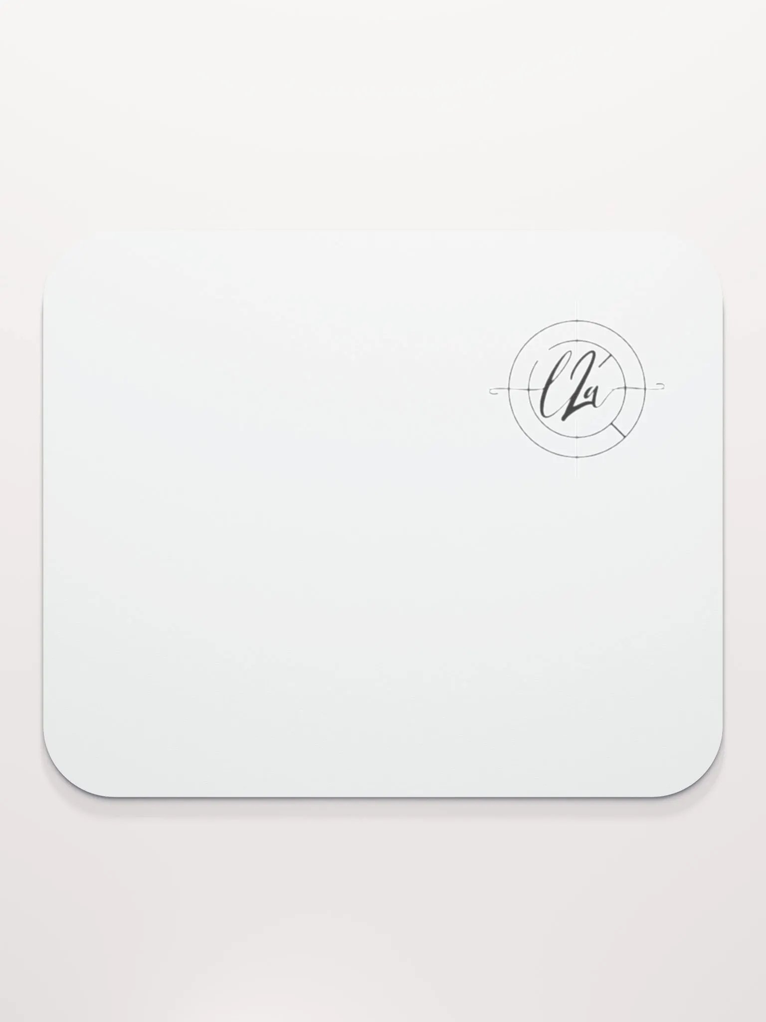 Lrn2aim Reticle White Mousepad product image (2)