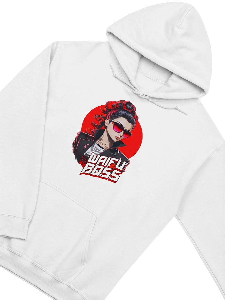 Waifu Boss v2 - Gildan Classic Hoodie - Gildan 18500 product image (9)