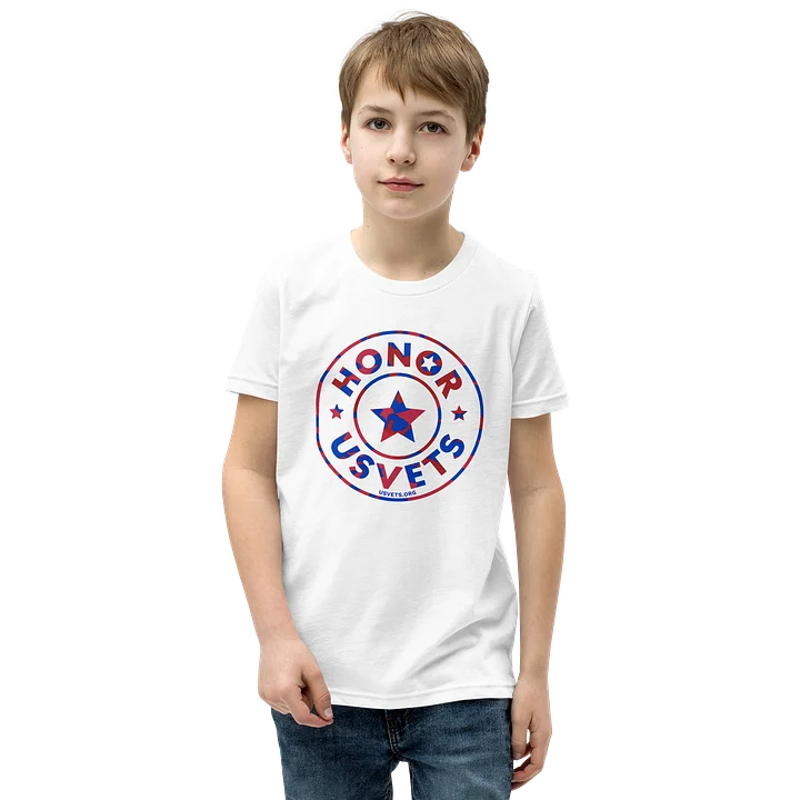 HONORUSVETS - AMERICANA STAR YOUTH TEE product image (19)