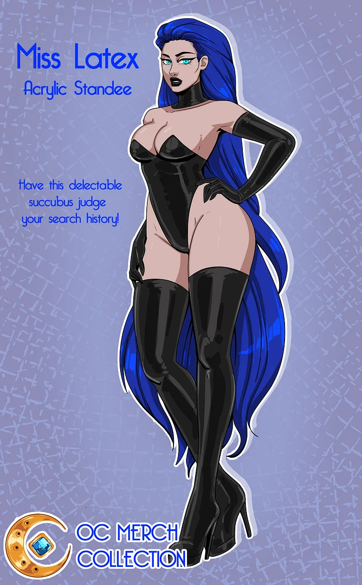 OC MERCH COLLECTION - Miss Latex Acrylic Standee product image (1)