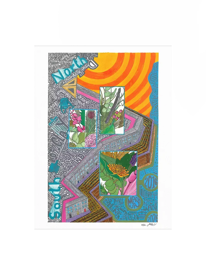 2016-2026 Mash up Poster Print product image (1)