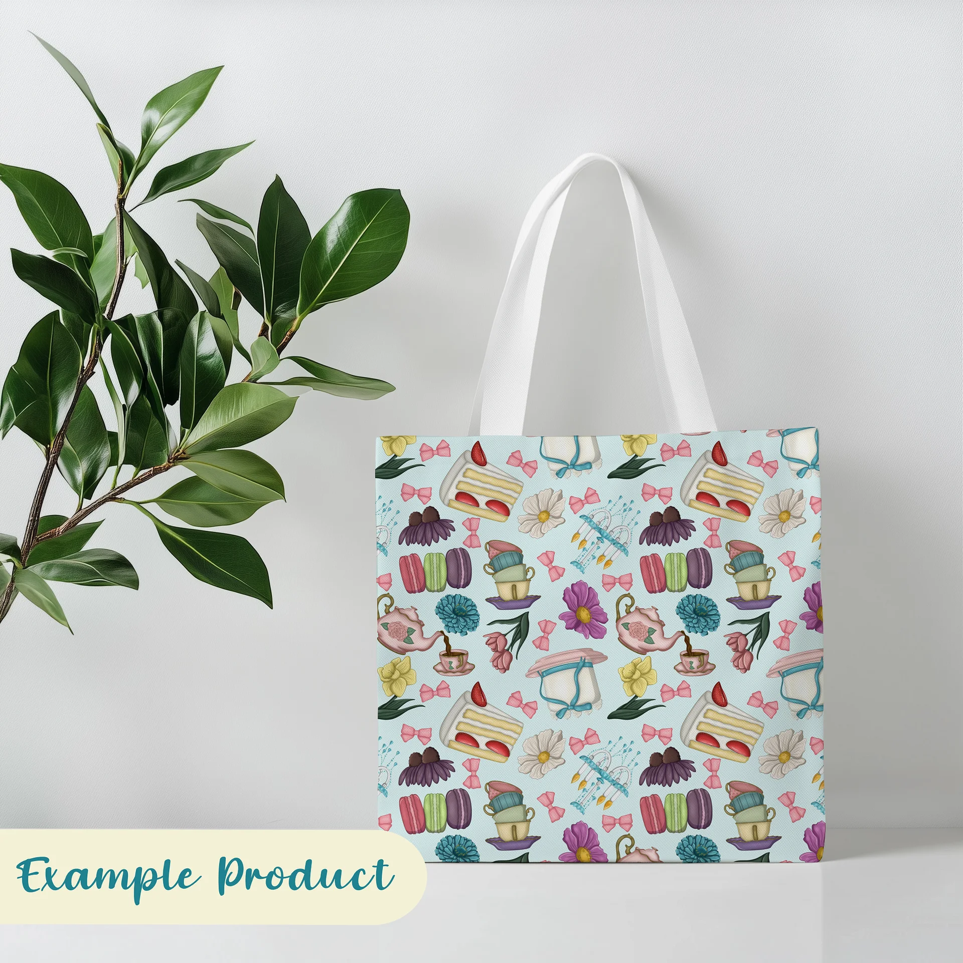 Graden Tea Party Seamless Pattern product image (6)