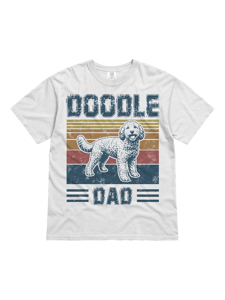 Doodle Dad Vintage Dog Lover Graphic Tee product image (1)